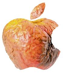 rotten apple
