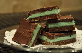 creme de menthe squares