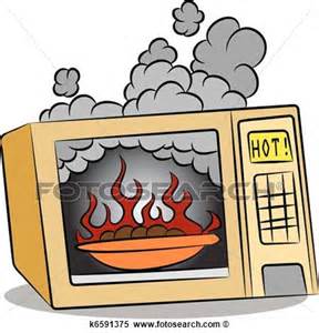 microwave fire